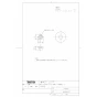 TOTO HH04084 商品図面 防振シート用固定ねじ 商品図面1