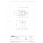 TOTO HH04100+HH02079 床排水ソケット・タッピンねじセット(CS232B用） 商品図面 分解図 床排水ソケット・タッピンねじセット(CS232B用） 商品図面1