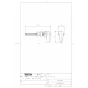 TOTO HH07006R 商品図面 分解図 レバーハンドル 商品図面1