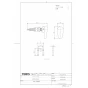 TOTO HH07134S 商品図面 分解図 レバーハンドル 商品図面1