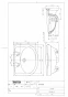 TOTO L250CM#NW1+TENA41A+TL250D+TS126AR+T7PW1 取扱説明書 商品図面 施工説明書 分解図 壁掛大形洗面器 商品図面1