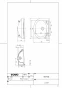 TOTO L30DM#NW1 商品図面 壁掛手洗器 商品図面1