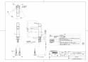 L501+TLG10301J+TLC4A1X2+TLDP2201J 取扱説明書 商品図面 施工説明書 分解図 アンダーカウンター式洗面器・洗面ボウルL501+TLG10301Jセット 商品図面1