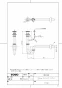 L525RCU+TLS01302JA+TL4CUX2+TK525+T7PW1 取扱説明書 商品図面 施工説明書 分解図 はめ込楕円形洗髪洗面器 L525RCU+TLS01302JAセット 商品図面1