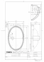 TOTO L532#NW1+TLE25706J+TLDP2105J 取扱説明書 商品図面 施工説明書 分解図 アンダーカウンター式洗面器L532+TLE25706Jセット 商品図面1