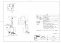 TOTO L546U#NW1+TENA22A+T6PM1 取扱説明書 商品図面 施工説明書 分解図 はめ込楕円形洗髪洗面器 L546U+TENA22Aセット 商品図面1