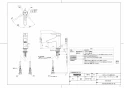 L548U+TLS01302JA+TL4CUX2+T7SW1 取扱説明書 商品図面 施工説明書 分解図 はめ込楕円形洗髪洗面器 L548U+TLS01302JAセット 商品図面1