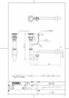 TOTO L620#NW1+TLG02201J+TLC4A1FX2+T7PW6 取扱説明書 商品図面 施工説明書 分解図 はめ込み角形洗面器 L620+TLG02201Jセット 商品図面1