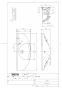 TOTO L650D#NW1 商品図面 壁掛カウンター付手洗器 商品図面1