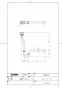 TOTO L652C#NW1+TLS01101J+TL4CFU+M281+TL595BP 取扱説明書 商品図面 施工説明書 分解図 ベッセル手洗器（丸形） 商品図面1