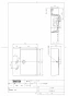 TOTO L710CM#NW1+TLE27502J+TLK07S04J+HR710+TLDS2105J 取扱説明書 商品図面 施工説明書 分解図 ベッセル式洗面器L710CM+TLE27502Jセット 商品図面1