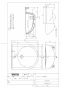 TOTO L830CRU#NW1+TEN77G1+TL830G+T7PW1 取扱説明書 商品図面 施工説明書 分解図 はめ込前丸洗面器 L830CRU+TEN77G1セット 商品図面1