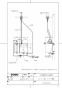 TOTO LS704CM#NW1+TLE27502J+TLK07S04J+HR720+TLDS2103J 取扱説明書 商品図面 施工説明書 分解図 ベッセル式洗面器LS704CM+TLE27502Jセット 商品図面1