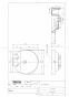 TOTO LS704CM#NW1 商品図面 ベッセル式洗面器・洗面ボウル 商品図面1