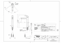 TOTO LS705#NW1+TLG10305J+TLC4A1X2+TLDP2207J 取扱説明書 商品図面 施工説明書 分解図 ベッセル式洗面器・洗面ボウル LS705+TLG10305Jセット 商品図面1