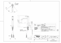 TOTO LS705#NW1+TLG11305J+TLC4A1X2+TLDP2207J 取扱説明書 商品図面 施工説明書 分解図 ベッセル式洗面器・洗面ボウル LS705+TLG11305Jセット 商品図面1