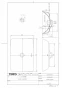 TOTO LS707#NW1 商品図面 施工説明書 分解図 ベッセル式洗面器・洗面ボウル 商品図面1