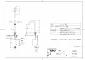 TOTO LS715#NW1+TENA12ALW+TLDP2107J 取扱説明書 商品図面 施工説明書 分解図 ベッセル式洗面器・洗面ボウル LS715+TENA12ALWセット 商品図面1