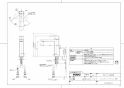 TOTO LS715#NW1+TLG02305JA+TL4CUX2+T7PW3 取扱説明書 商品図面 施工説明書 分解図 ベッセル式洗面器・洗面ボウル LS715+TLG02305JAセット 商品図面1