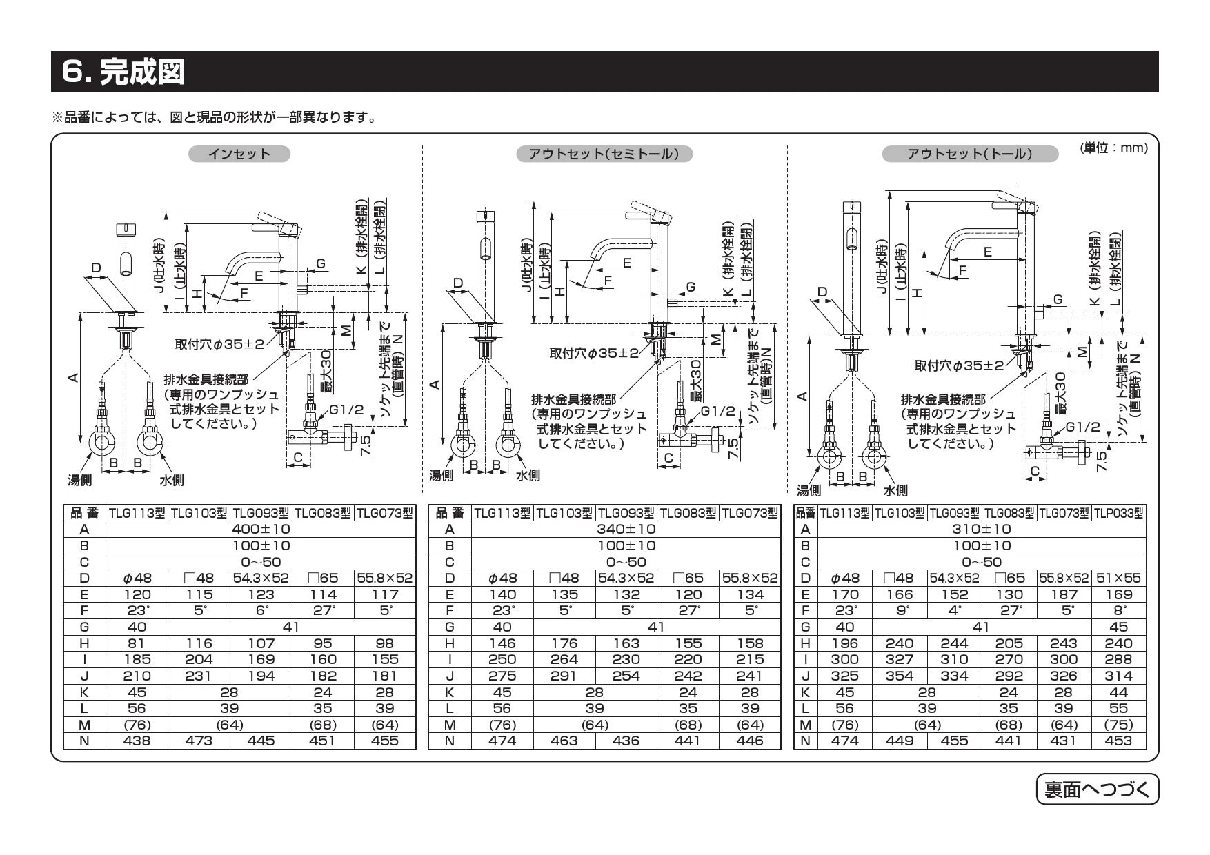 古典 TOTO LS715#NW1+TLG09303J+TL4CUX2+TLDS2204J 商品 取扱説明書 スマホアクセサリー