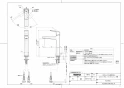 TOTO LS715#NW1+TLG10303J+TL4CUX2+TLDP2207J 取扱説明書 商品図面 施工説明書 分解図 ベッセル式洗面器・洗面ボウル LS715+TLG10303Jセット 商品図面1