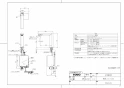 TOTO LS716#NW1+TENA12FL+TLK02S08J+T6PM7 取扱説明書 商品図面 施工説明書 分解図 ベッセル式洗面器 LS716+TENA12FLセット 商品図面1