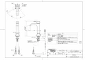 TOTO LS716#NW1+TLG08303J+TL4CUX2+TLDP2207J 取扱説明書 商品図面 施工説明書 分解図 ベッセル式洗面器・洗面ボウル LS716+TLG08303Jセット 商品図面1