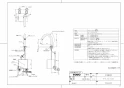 TOTO LS717C#NW1+TENA22A5+TLDP2107J+THD78 取扱説明書 商品図面 施工説明書 分解図 ベッセル式洗面器・洗面ボウル LS717C+TENA22A5セット 商品図面1