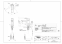 TOTO LS717C#NW1+TLG07301J+TL4CUX2+TLDP2201J 取扱説明書 商品図面 施工説明書 分解図 ベッセル式洗面器・洗面ボウル LS717C+TLG07301Jセット 商品図面1
