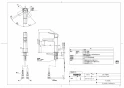 TOTO LS717CM#NW1+TLG10301J+TL4CU×2+T7PW1+TLK05202J 取扱説明書 商品図面 施工説明書 分解図 ッセル式洗面器 LS717CM+TLG10301Jセット 商品図面1