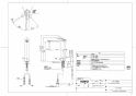 LS903+TLP03301J+TLC4A1X2+T7W85 取扱説明書 商品図面 施工説明書 分解図 ベッセル式洗面器・洗面ボウルセット 商品図面1