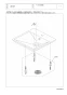 TOTO LS910CR#NW1+TENA22A+T6PM6 取扱説明書 商品図面 施工説明書 分解図 ベッセル形洗面器 ハイクオリティ洗面器 LS910CR+TENA22Aセット 分解図1