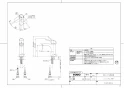 TOTO LS911CR#NW1+TLG01303JA+TLC4A1X2+T6W1 取扱説明書 商品図面 施工説明書 分解図 ベッセル形洗面器 ハイクオリティ洗面器 LS911CR+TLG01303JAセット 商品図面1