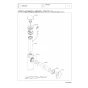 TOTO LSA704DASNW 取扱説明書 商品図面 施工説明書 分解図 ベッセル式洗面器・シングル混合水栓セット 分解図1