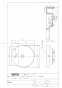 TOTO LSC704AASNW 取扱説明書 商品図面 施工説明書 分解図 洗面器・洗面ボウル・立水栓セット 商品図面1