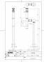 TOTO LSC721BASNW 取扱説明書 商品図面 施工説明書 分解図 ベッセル式洗面器・立水栓セット 商品図面1