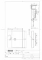 TOTO LSC722BAPNW 取扱説明書 商品図面 施工説明書 分解図 ベッセル式洗面器・立水栓セット 商品図面1