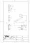 TOTO LSH50AB#NW1 商品図面 施工説明書 分解図 壁掛手洗器（角形） 商品図面1