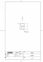 TOTO LSH50AP#NW1 商品図面 施工説明書 分解図 壁掛手洗器（角形） 商品図面1