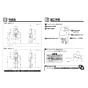 TOTO LSL570APR#NW1 商品図面 施工説明書 分解図 埋込手洗器セット 施工説明書3