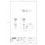 TOTO LSL870APR#NW1 商品図面 施工説明書 分解図 壁掛手洗器セット 商品図面1
