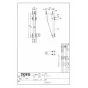 TOTO M704LB 取扱説明書 商品図面 施工説明書 洗面カウンター 商品図面1