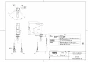 TOTO MLRB32AAL#NW1+TLS01303JA+TL4CUX2+T7W34+MX60013 取扱説明書 商品図面 施工説明書 分解図 カウンター一体形コーナー洗面器(樹脂製) MLRB32AAL+TLS01303JAセット 商品図面1
