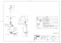 MLRB32ABL+TENA12A+T7W34+MX60013 取扱説明書 商品図面 施工説明書 分解図 カウンター一体形コーナー洗面器(樹脂製) MLRB32ABL+TENA12Aセット 商品図面1