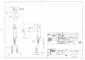 TOTO MR710CB11+TLG02306JA+M249+TLC4A1X2+M356W 取扱説明書 商品図面 施工説明書 分解図 クリスタルボウルMR710CB11+TLG02306JAセット 商品図面1