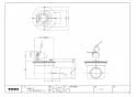 TOTO PJ001 商品図面 施工説明書 横引排水トラップ（透明） 商品図面1