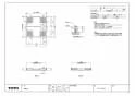 TOTO PWP640NRW 商品図面 洗濯機パン 商品図面1