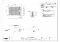 TOTO PWP900CB2W 商品図面 洗濯機パン900サイズ 商品図面1