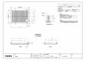 TOTO PWSP90RDB2W 商品図面 洗濯機パンセット 900サイズ 商品図面1