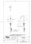 TOTO REAH03B11SE2607K 取扱説明書 商品図面 施工説明書 小型電気温水器(湯ぽっとREAH03シリーズ） 商品図面1